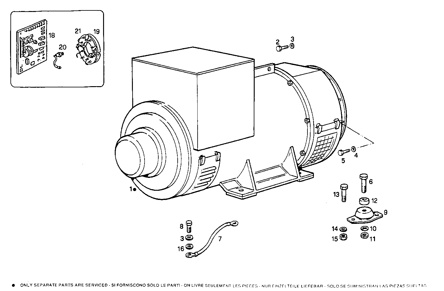 Iveco/FPT SINGLE BEARING ELECTRIC MACHINE