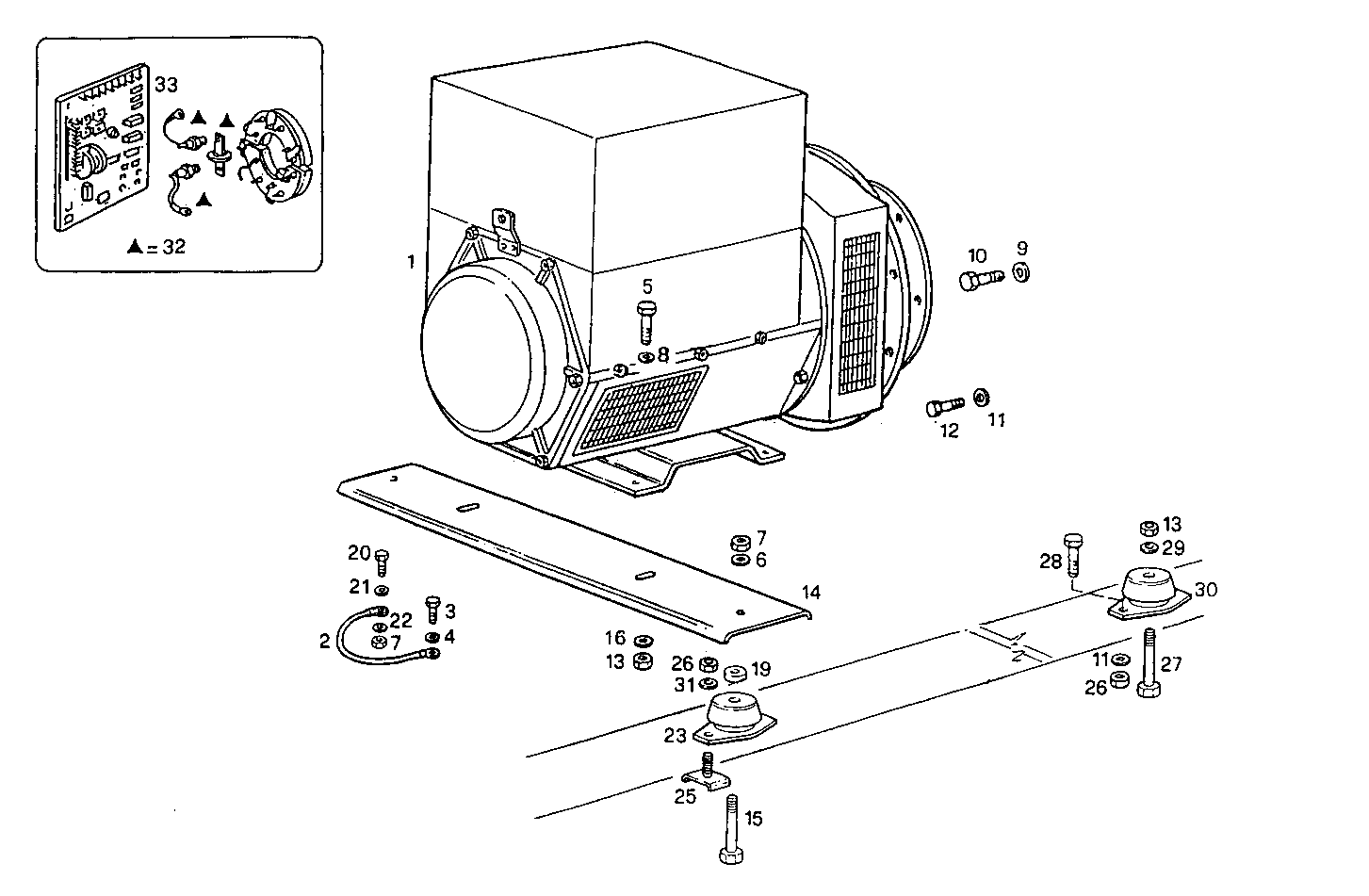 Iveco/FPT SINGLE BEARING ELECTRIC MACHINE