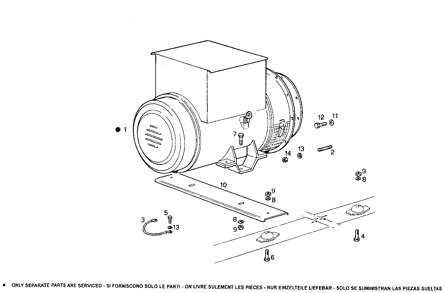 Iveco/FPT SINGLE BEARING ELECTRIC MACHINE