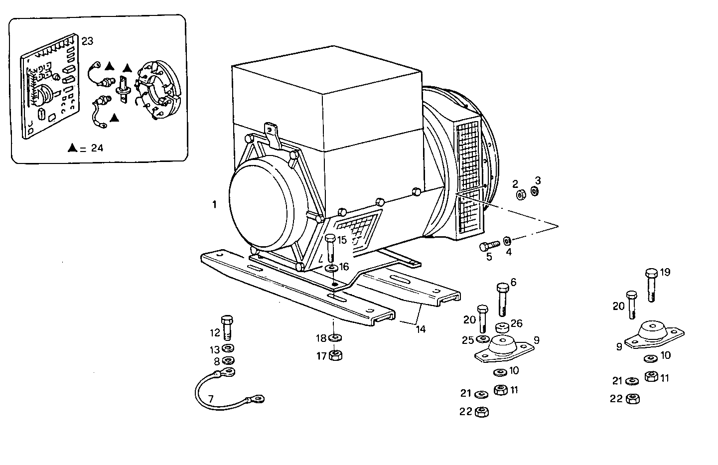 Iveco/FPT SINGLE BEARING ELECTRIC MACHINE