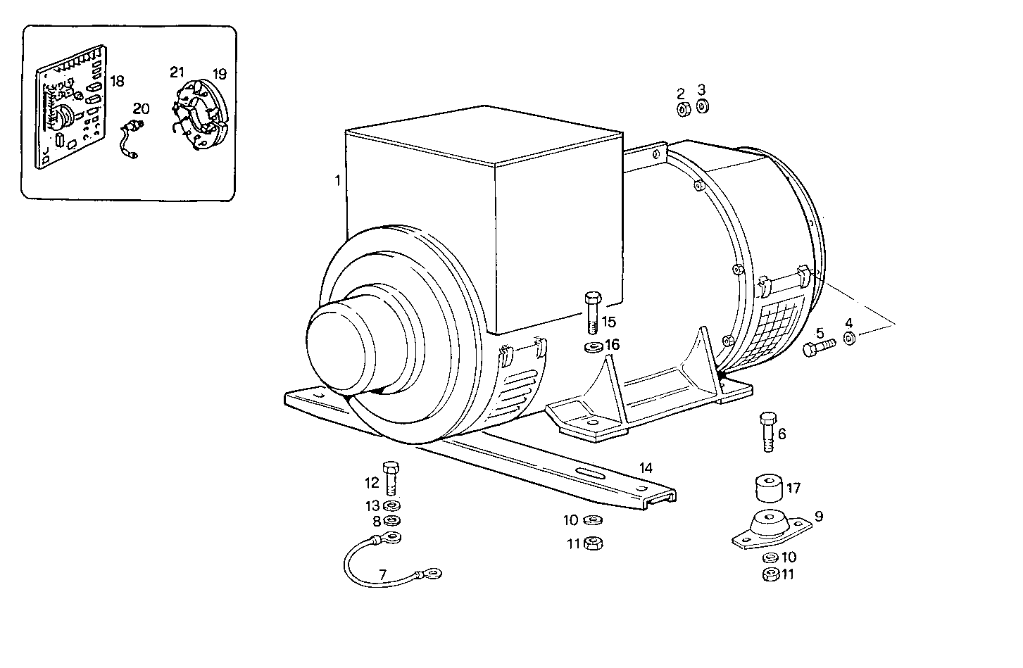 Iveco/FPT SINGLE BEARING ELECTRIC MACHINE