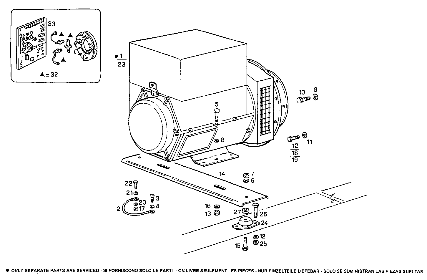 Iveco/FPT SINGLE BEARING ELECTRIC MACHINE