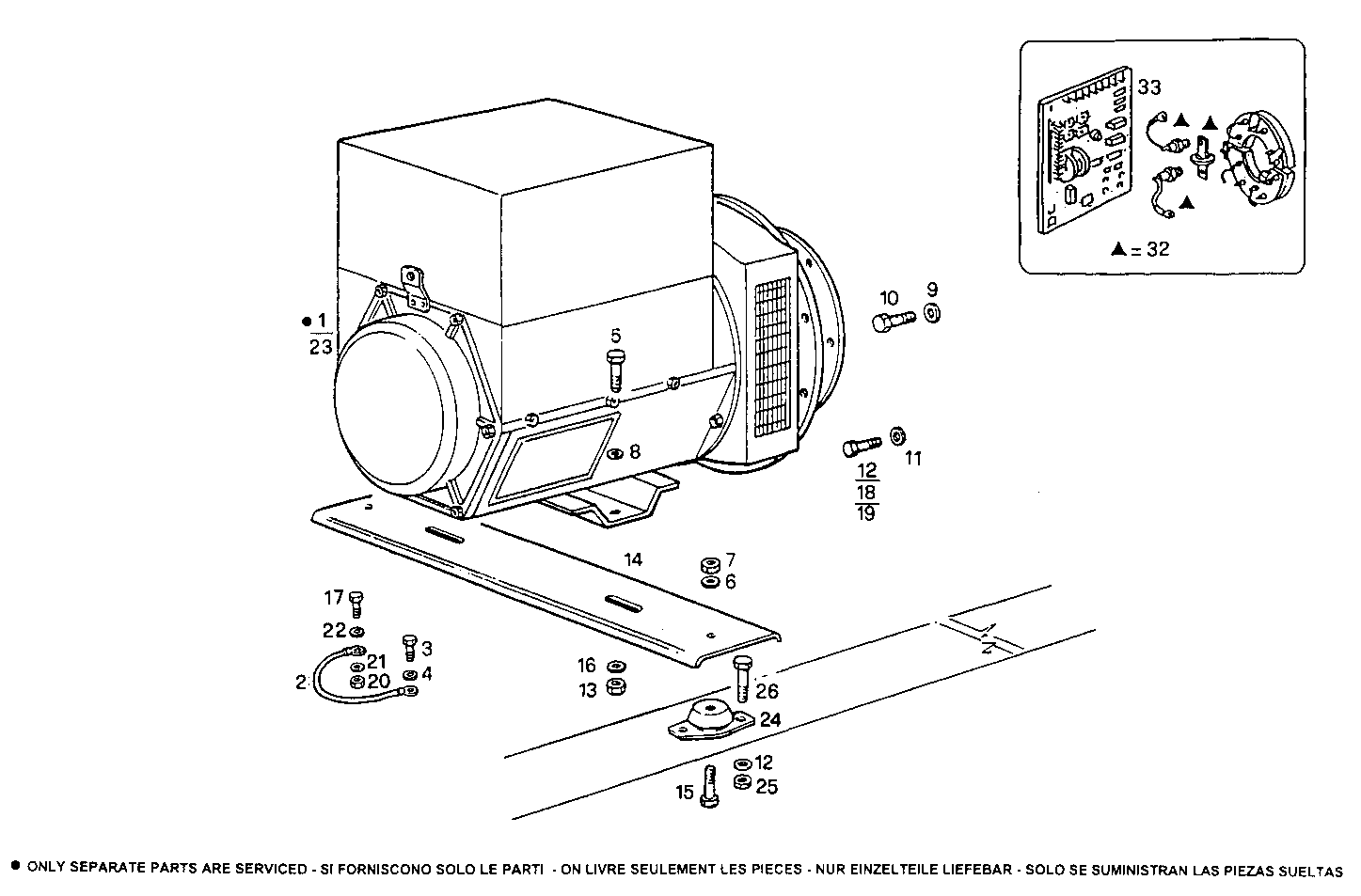 Iveco/FPT SINGLE BEARING ELECTRIC MACHINE