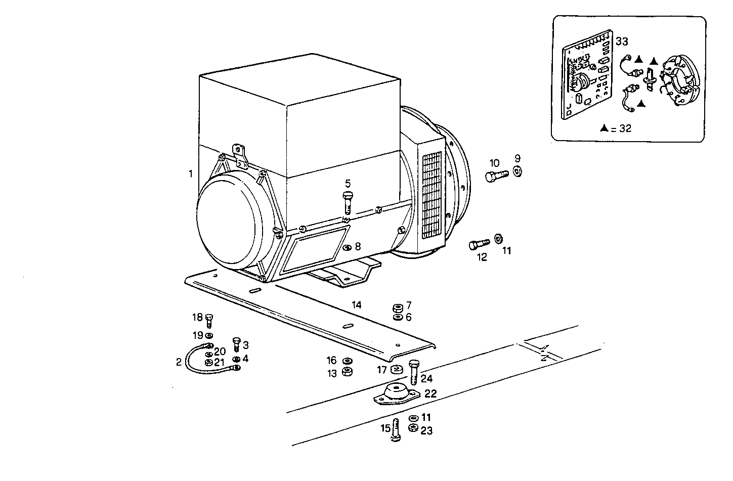 Iveco/FPT SINGLE BEARING ELECTRIC MACHINE