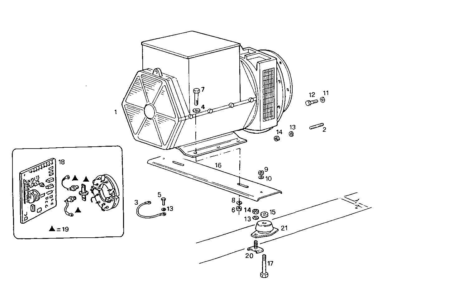 Iveco/FPT SINGLE BEARING ELECTRIC MACHINE