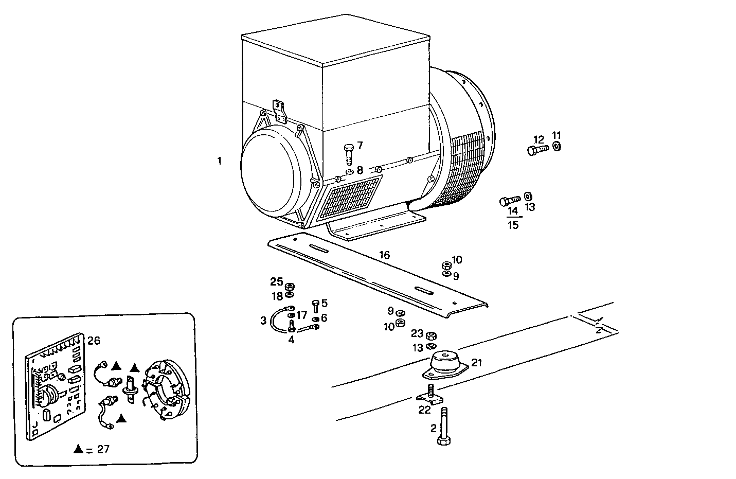 Iveco/FPT SINGLE BEARING ELECTRIC MACHINE