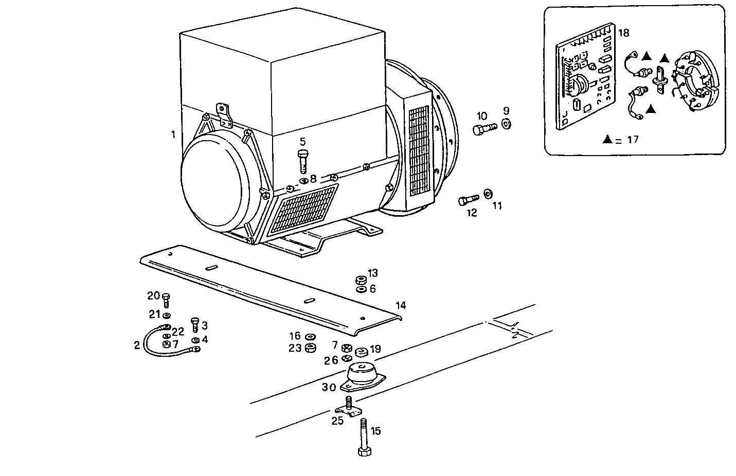 Iveco/FPT SINGLE BEARING ELECTRIC MACHINE