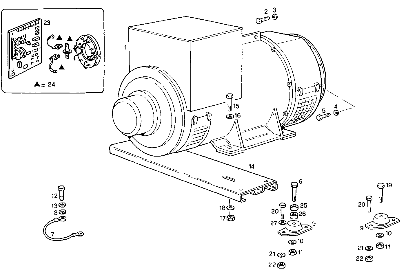 Iveco/FPT SINGLE BEARING ELECTRIC MACHINE