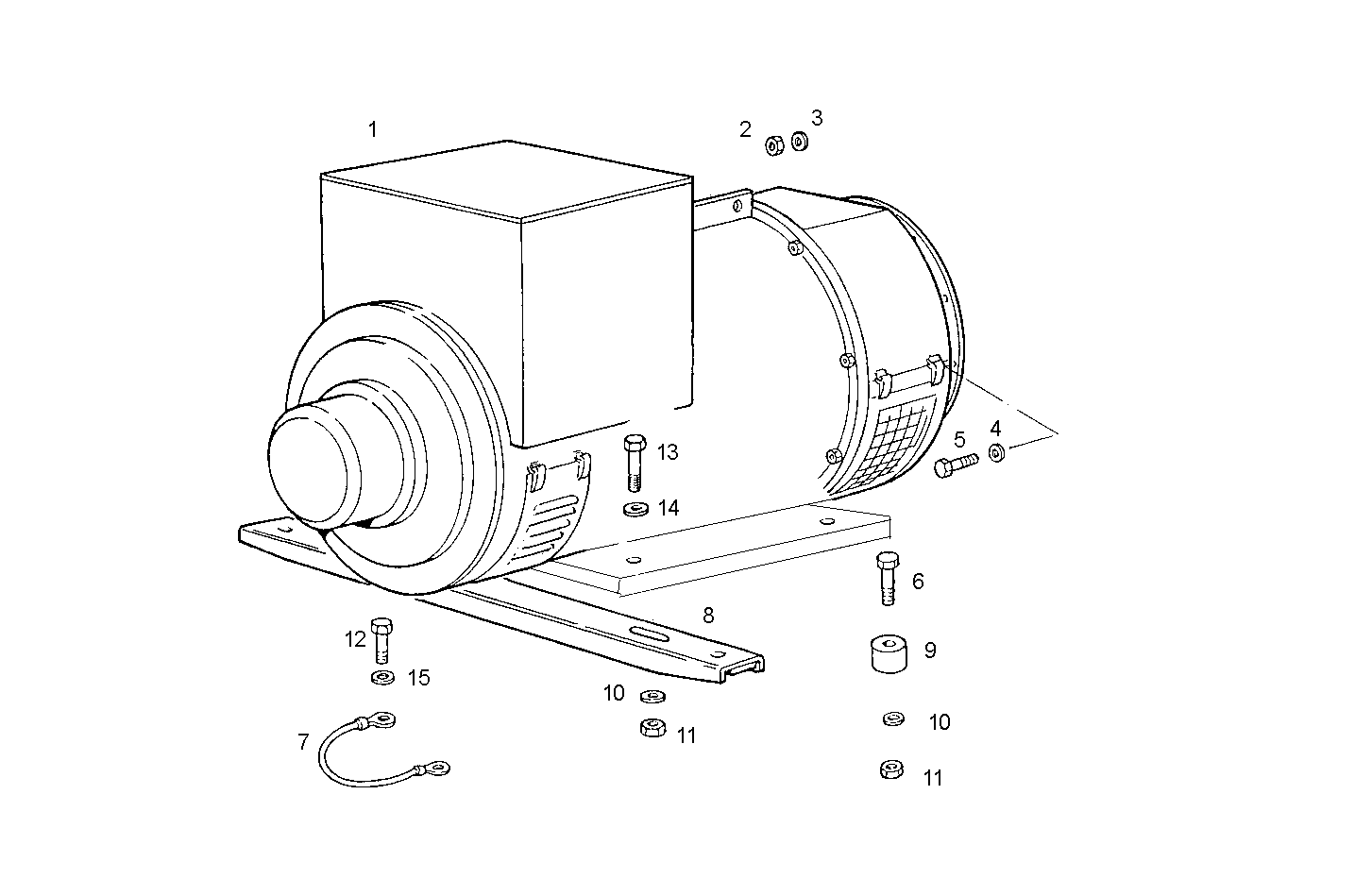 Iveco/FPT SINGLE BEARING ELECTRIC MACHINE