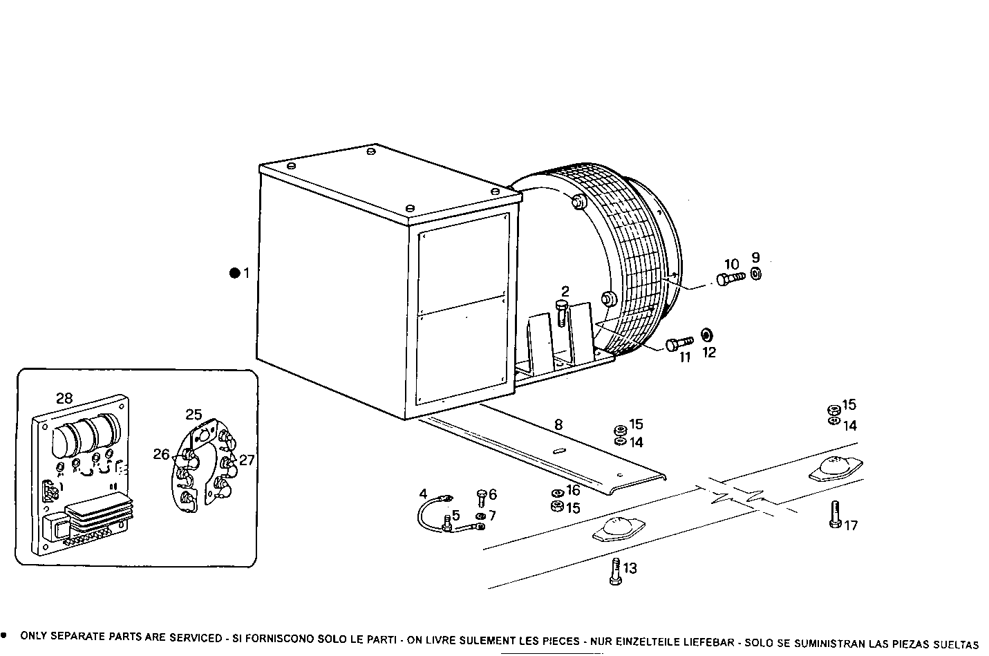 Iveco/FPT SINGLE BEARING ELECTRIC MACHINE