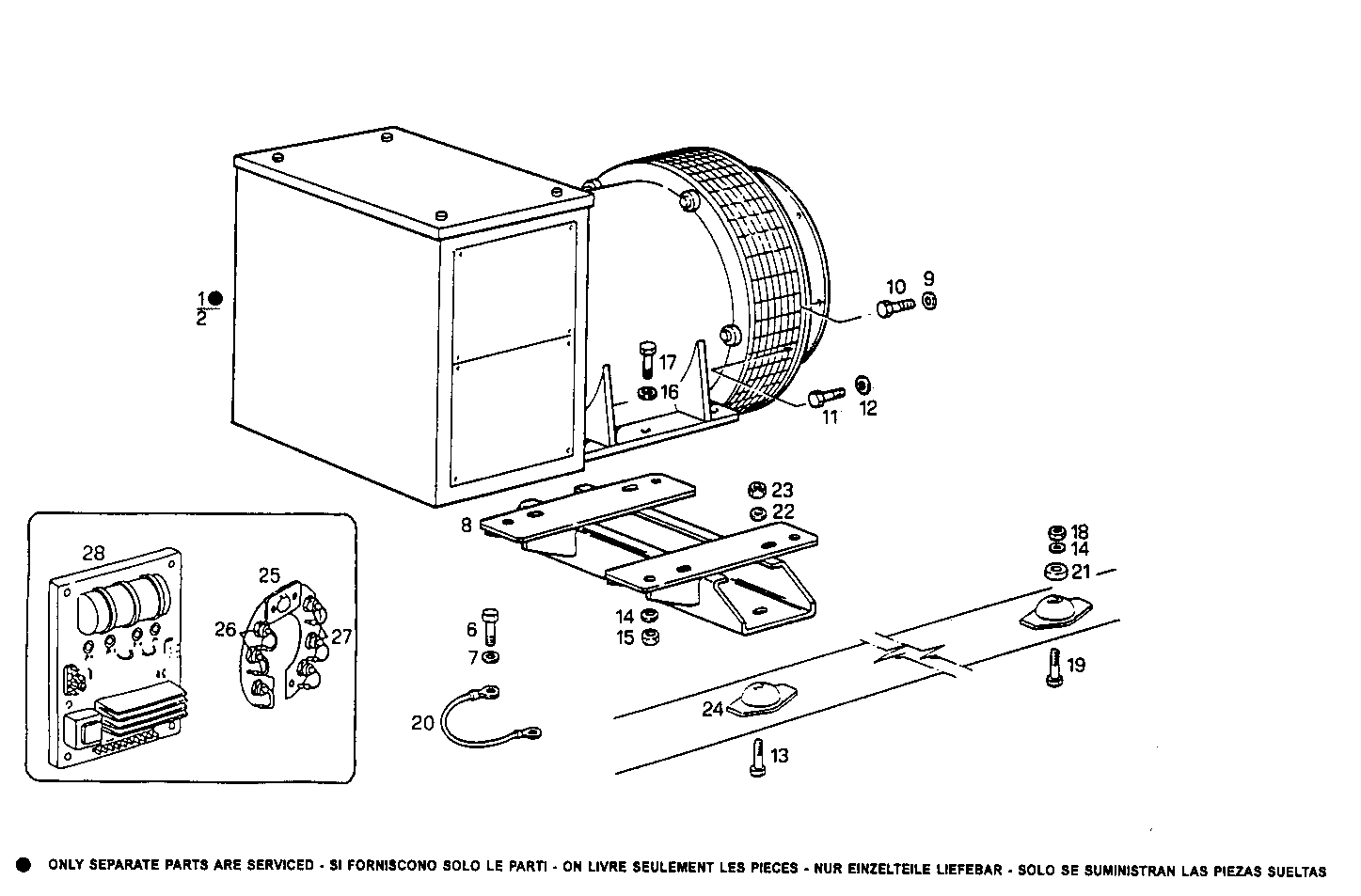 Iveco/FPT SINGLE BEARING ELECTRIC MACHINE