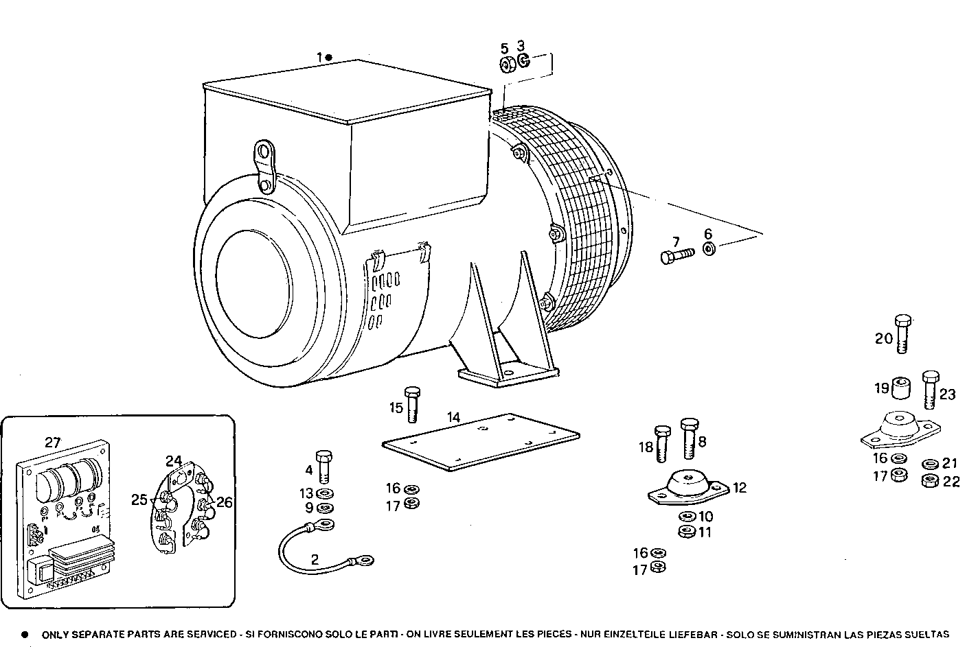 Iveco/FPT SINGLE BEARING ELECTRIC MACHINE