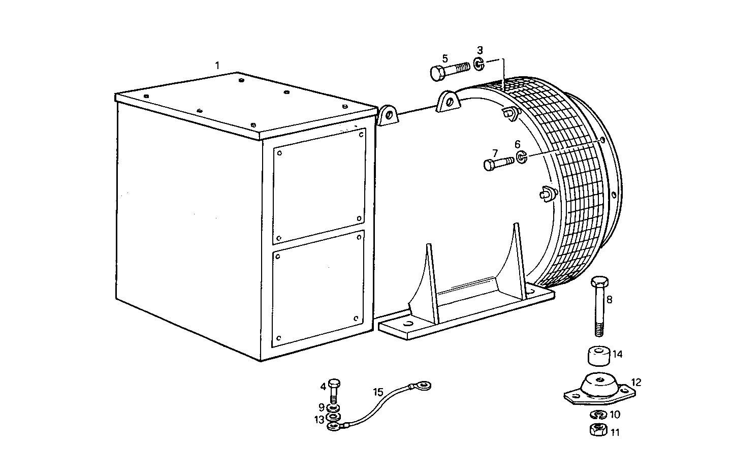 Iveco/FPT SINGLE BEARING ELECTRIC MACHINE