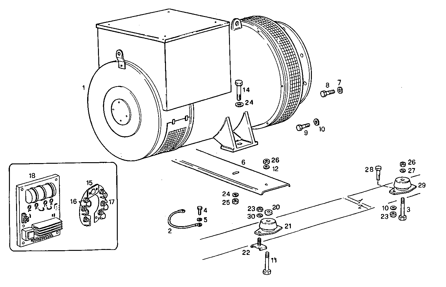 Iveco/FPT SINGLE BEARING ELECTRIC MACHINE