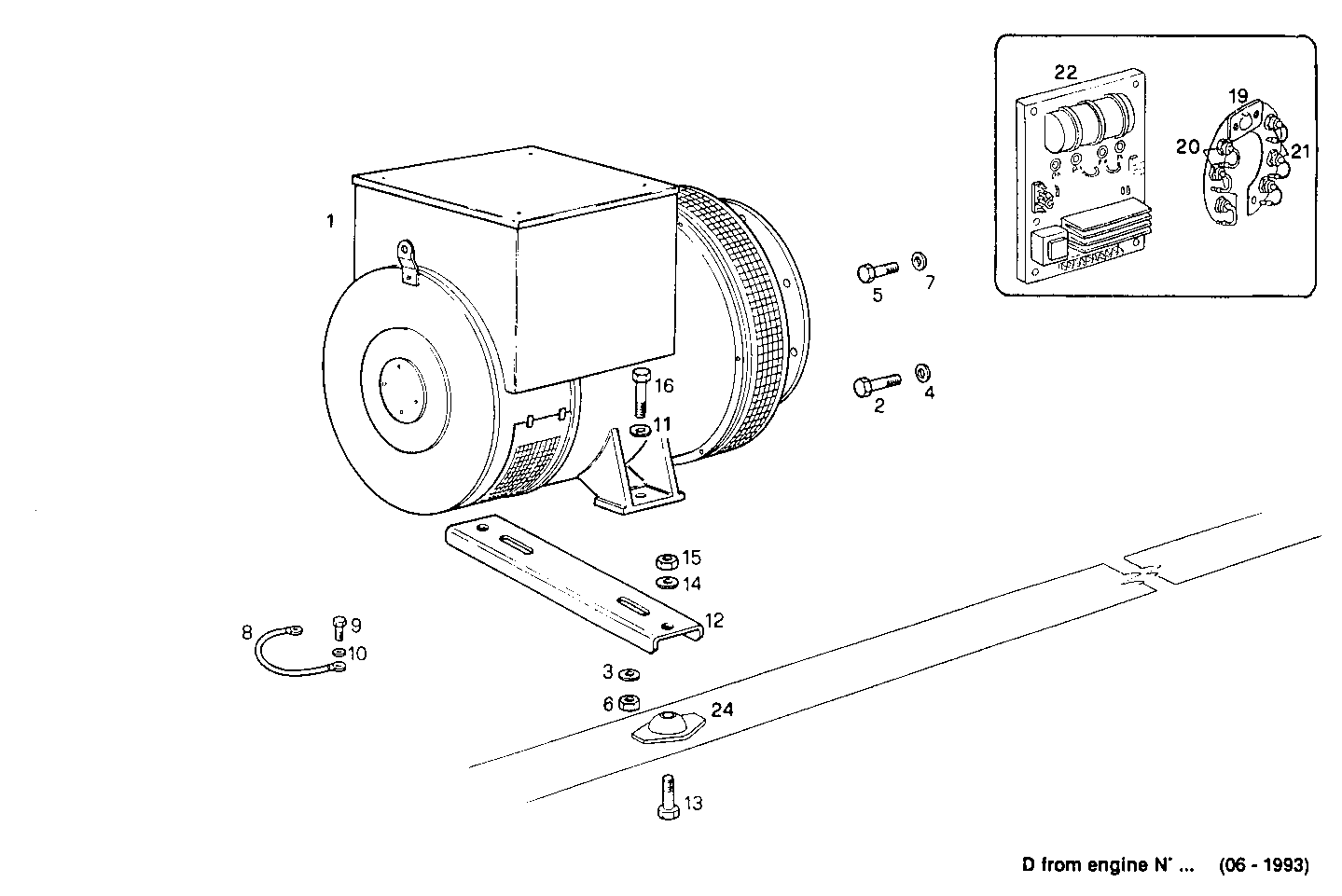 Iveco/FPT SINGLE BEARING ELECTRIC MACHINE