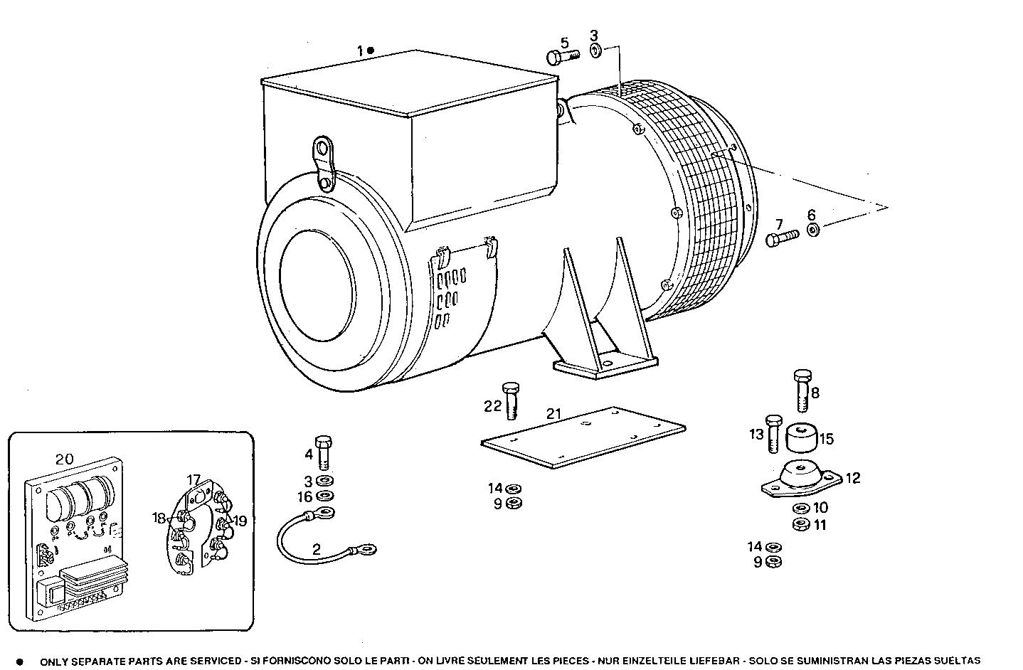 Iveco/FPT SINGLE BEARING ELECTRIC MACHINE