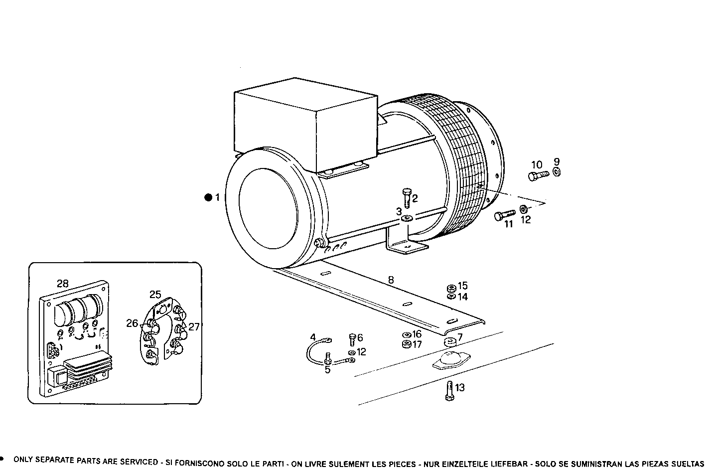 Iveco/FPT SINGLE BEARING ELECTRIC MACHINE