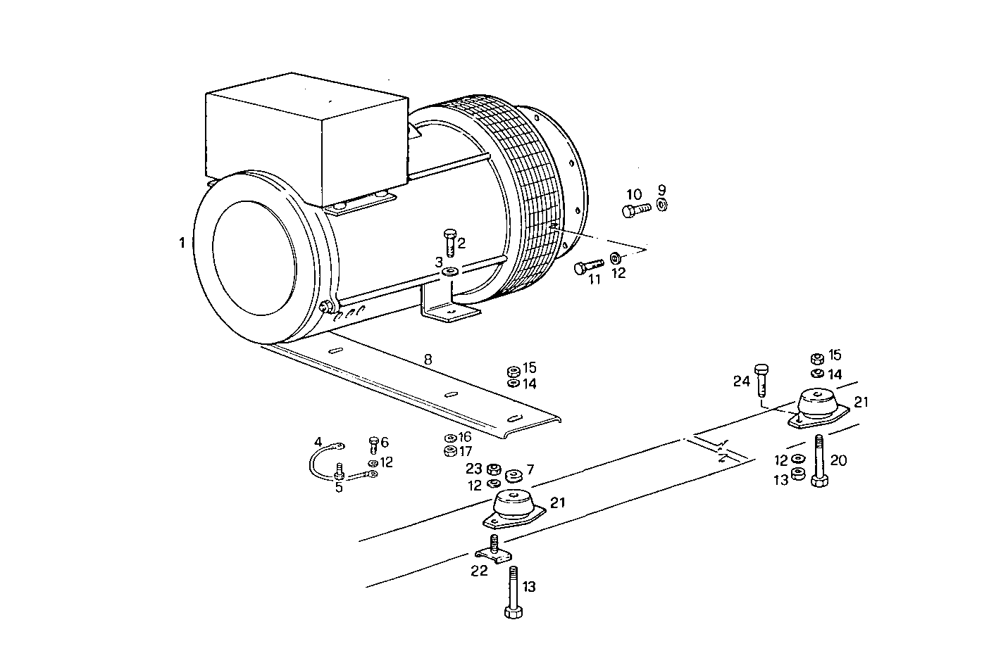 Iveco/FPT SINGLE BEARING ELECTRIC MACHINE