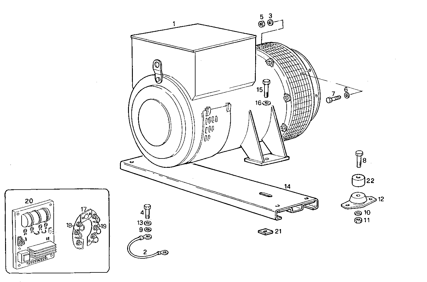 Iveco/FPT SINGLE BEARING ELECTRIC MACHINE