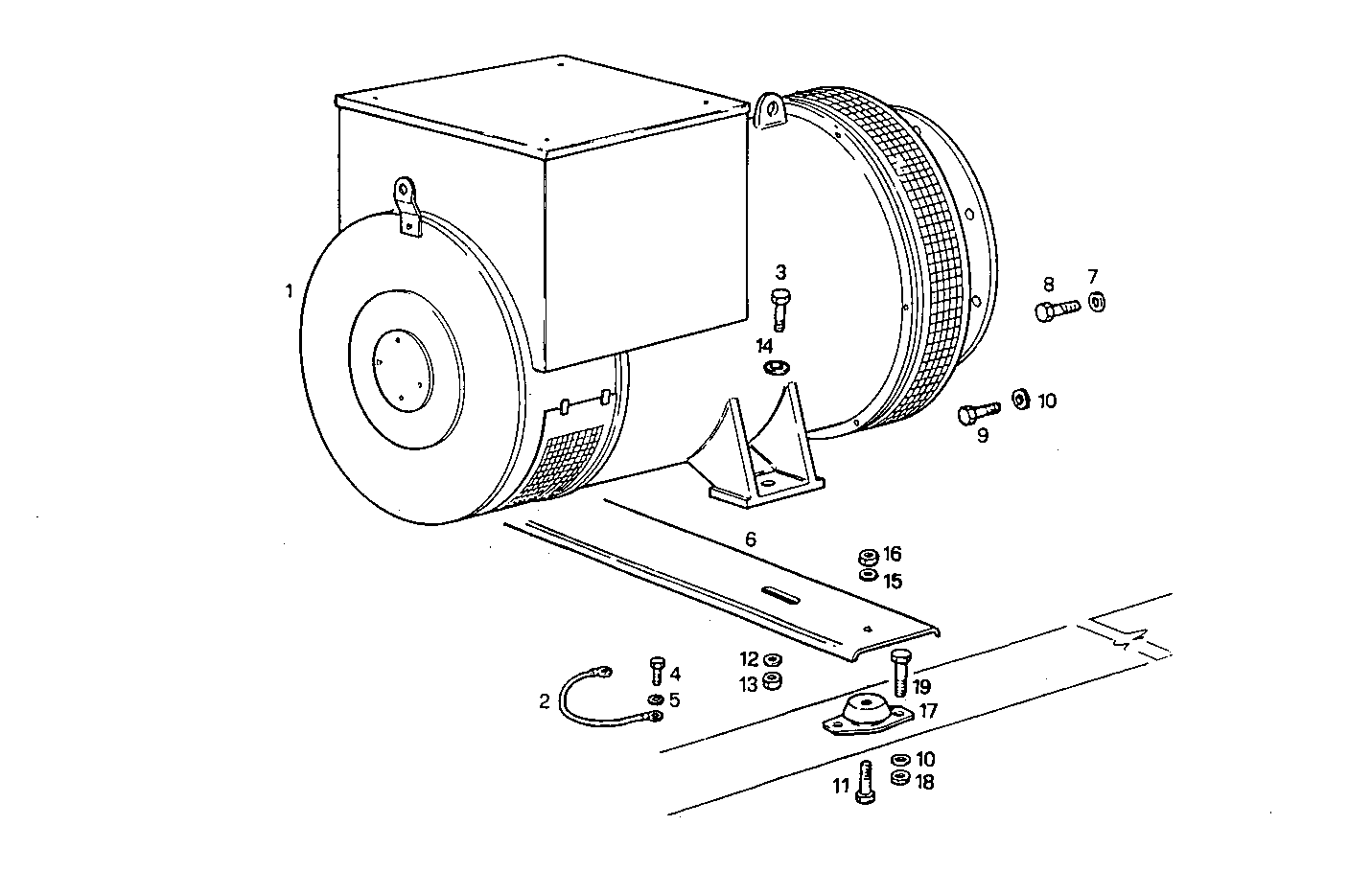 Iveco/FPT SINGLE BEARING ELECTRIC MACHINE