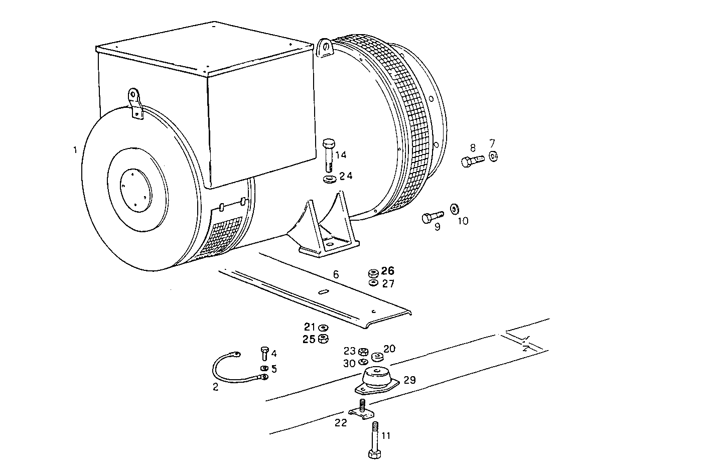 Iveco/FPT SINGLE BEARING ELECTRIC MACHINE