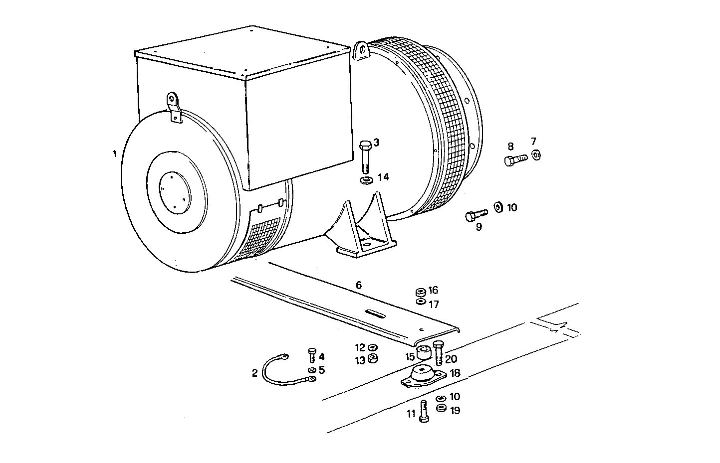 Iveco/FPT SINGLE BEARING ELECTRIC MACHINE