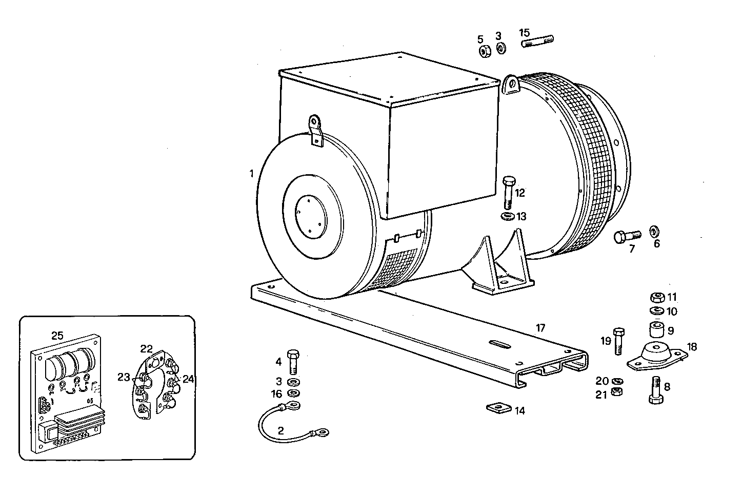 Iveco/FPT SINGLE BEARING ELECTRIC MACHINE