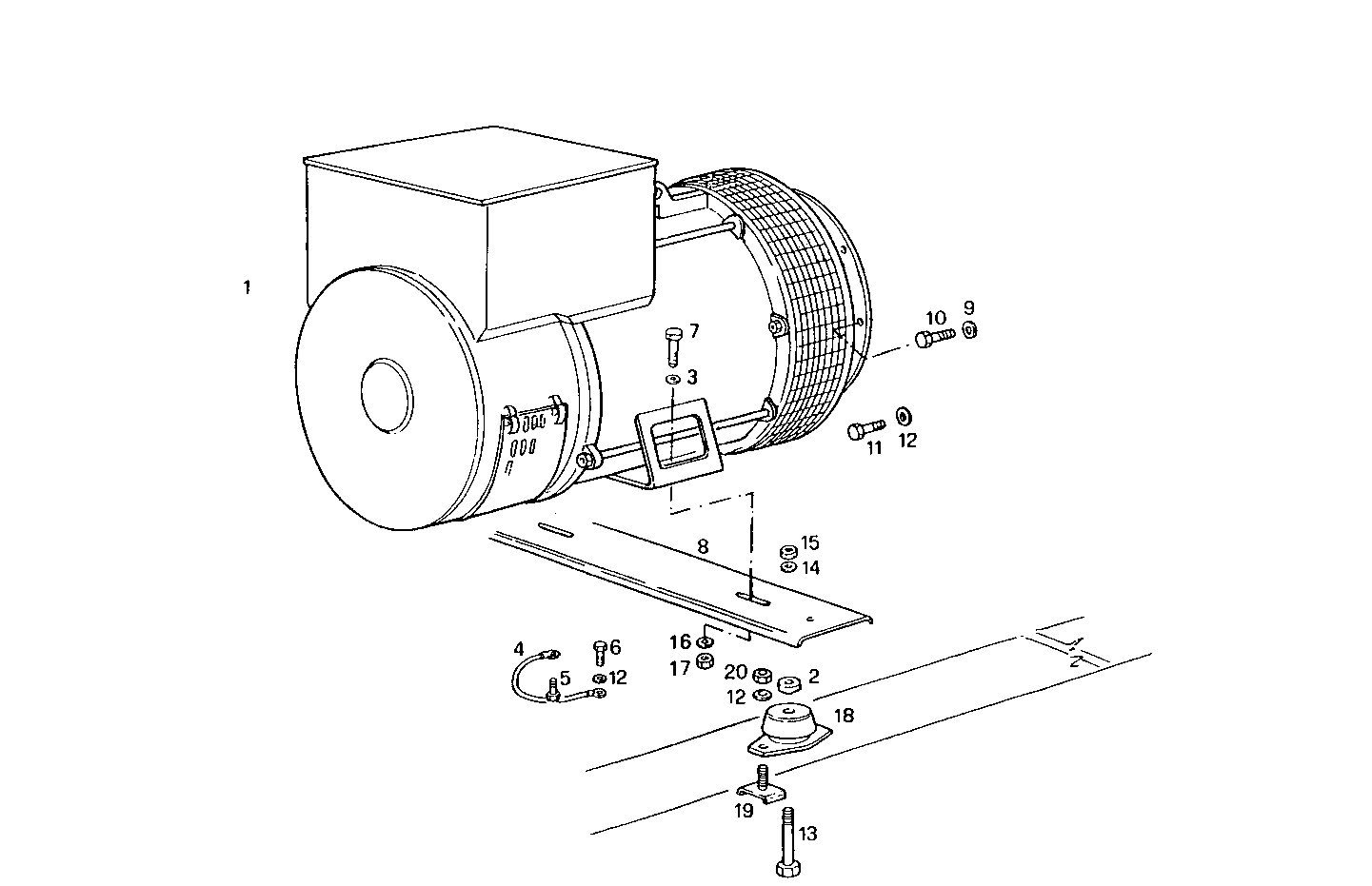 Iveco/FPT SINGLE BEARING ELECTRIC MACHINE