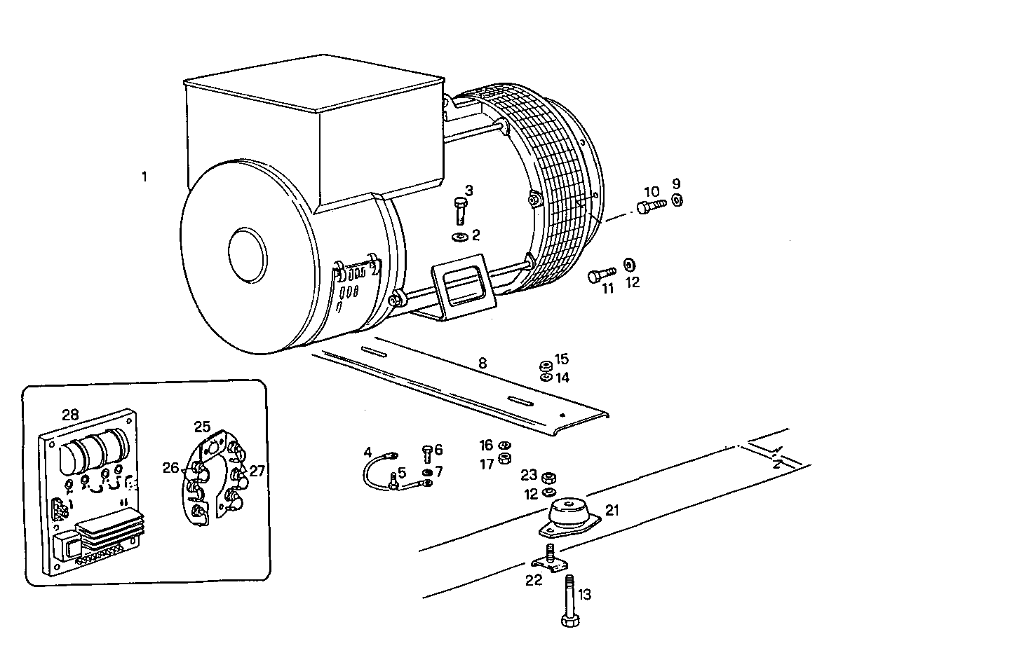 Iveco/FPT SINGLE BEARING ELECTRIC MACHINE