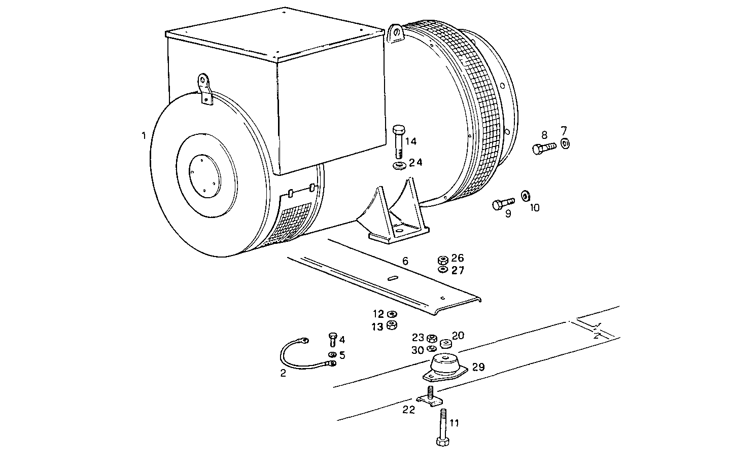 Iveco/FPT SINGLE BEARING ELECTRIC MACHINE