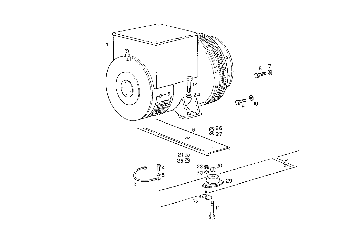 Iveco/FPT SINGLE BEARING ELECTRIC MACHINE