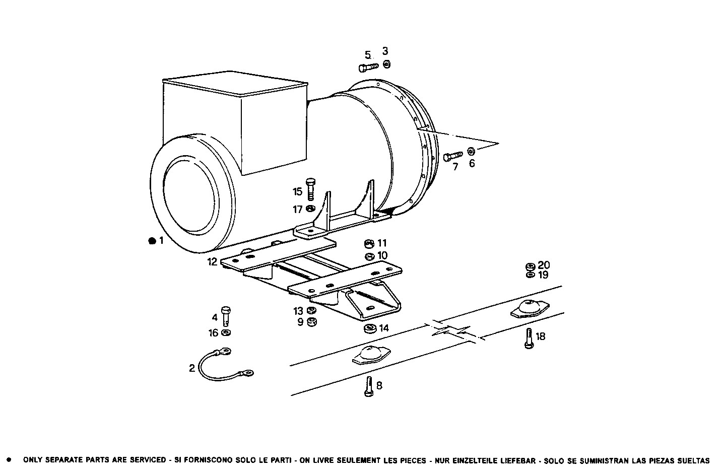 Iveco/FPT SINGLE BEARING ELECTRIC MACHINE