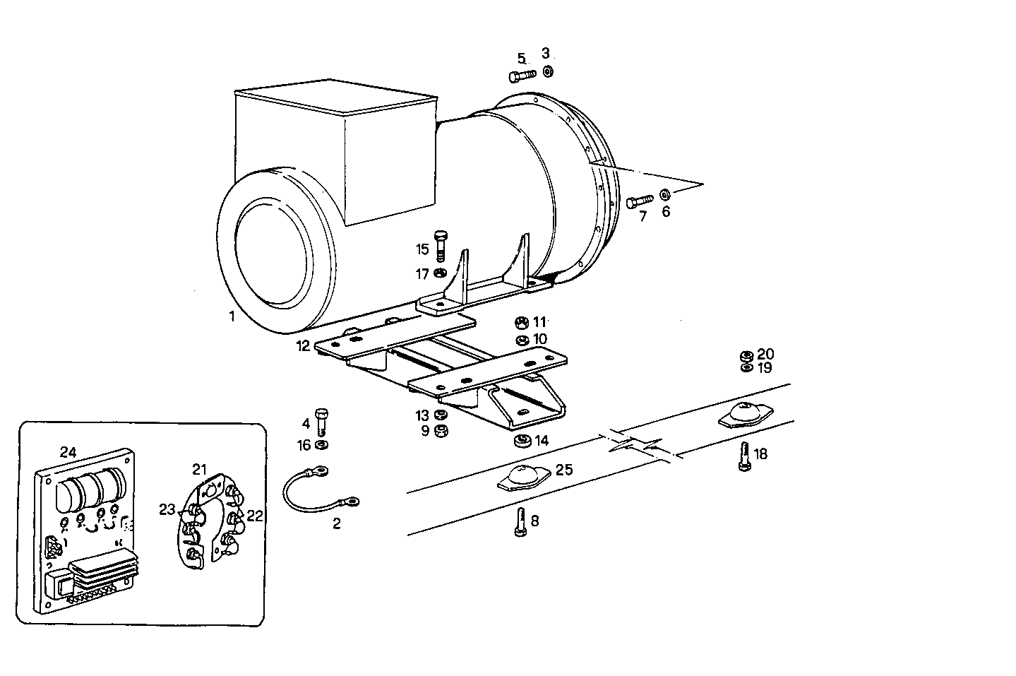 Iveco/FPT SINGLE BEARING ELECTRIC MACHINE