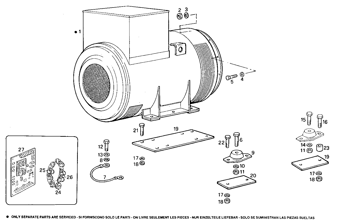 Iveco/FPT SINGLE BEARING ELECTRIC MACHINE