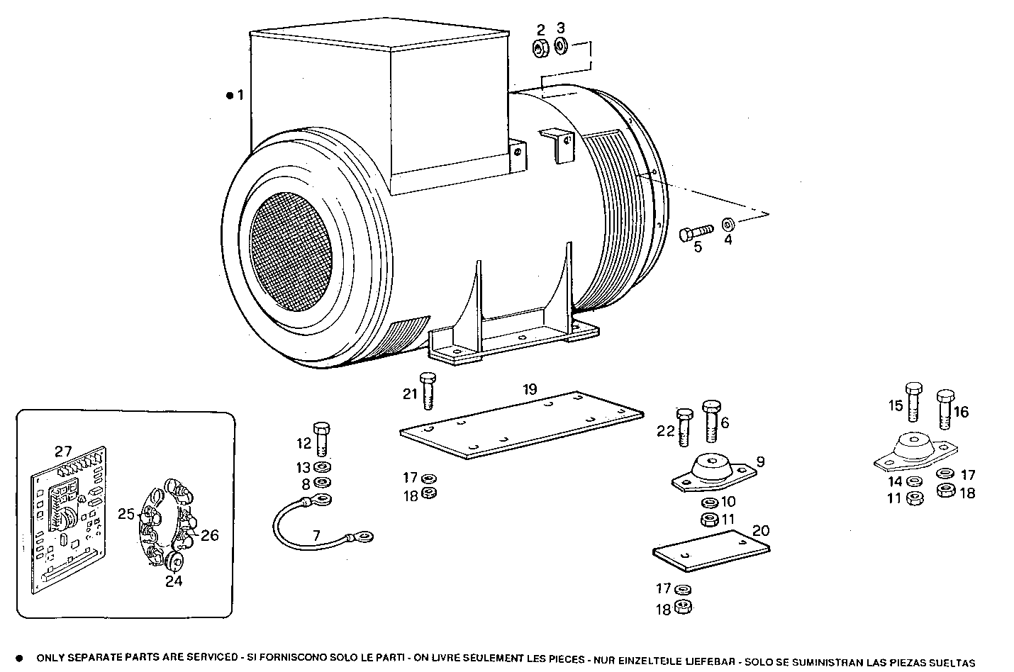 Iveco/FPT SINGLE BEARING ELECTRIC MACHINE