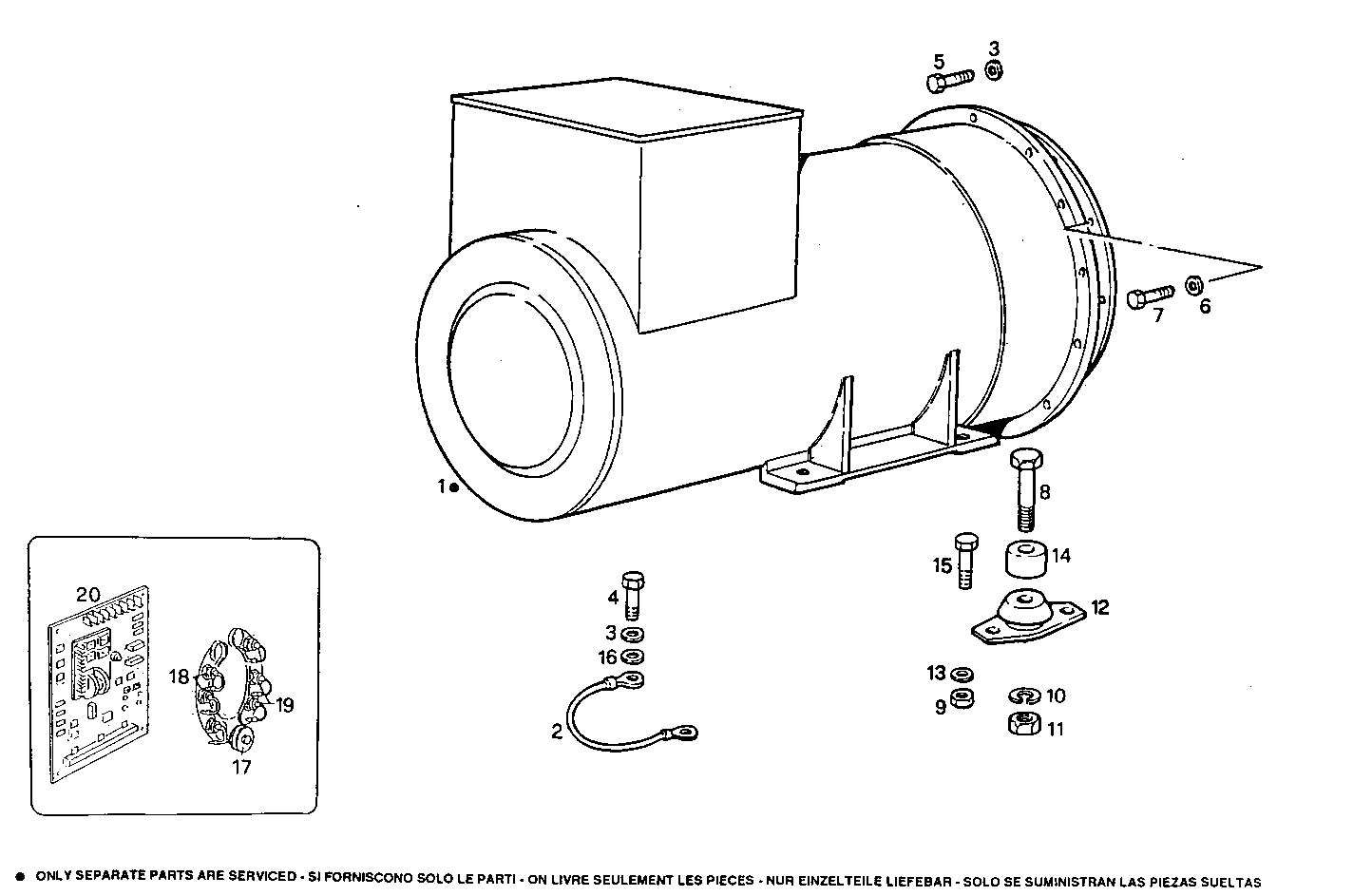 Iveco/FPT SINGLE BEARING ELECTRIC MACHINE