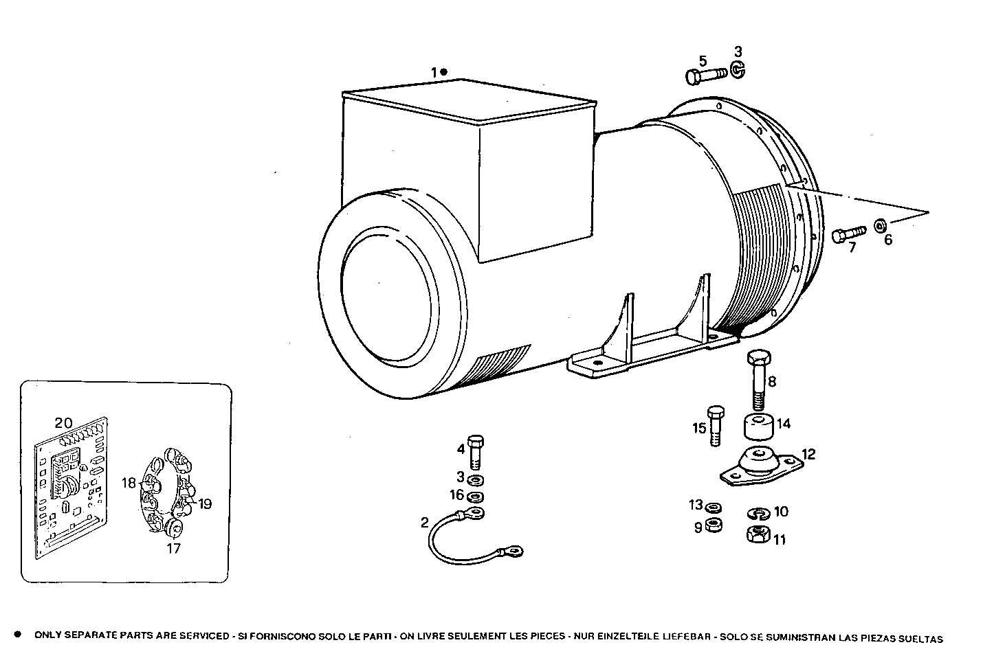 Iveco/FPT SINGLE BEARING ELECTRIC MACHINE