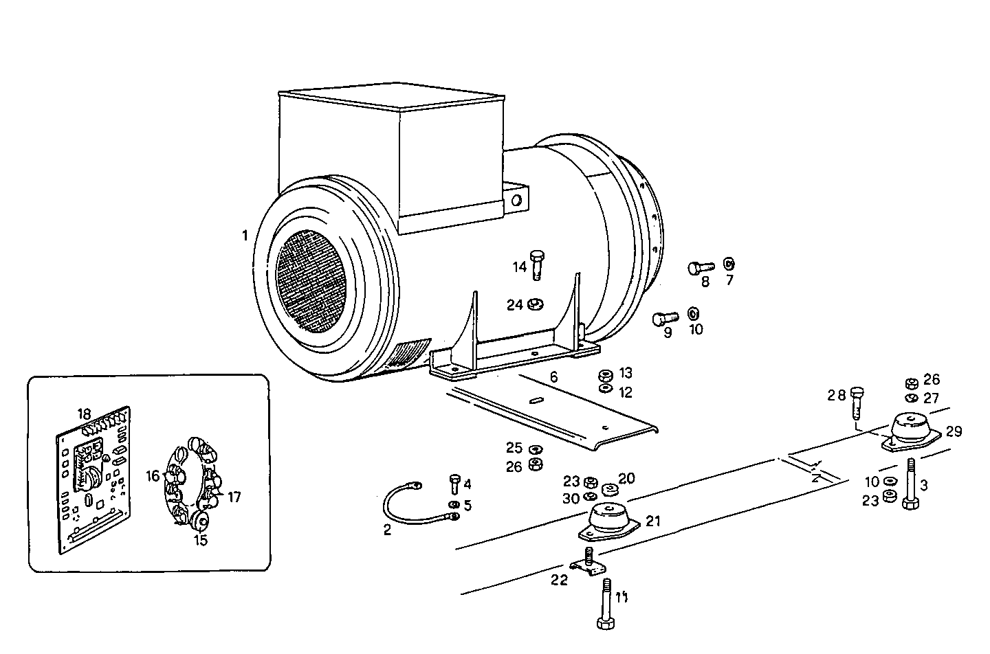 Iveco/FPT SINGLE BEARING ELECTRIC MACHINE