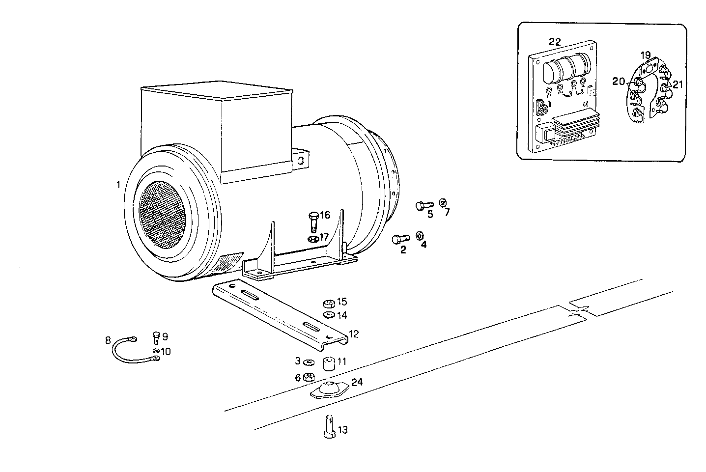 Iveco/FPT SINGLE BEARING ELECTRIC MACHINE