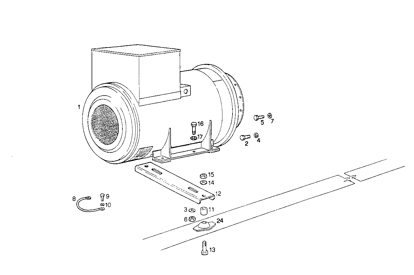 Iveco/FPT SINGLE BEARING ELECTRIC MACHINE