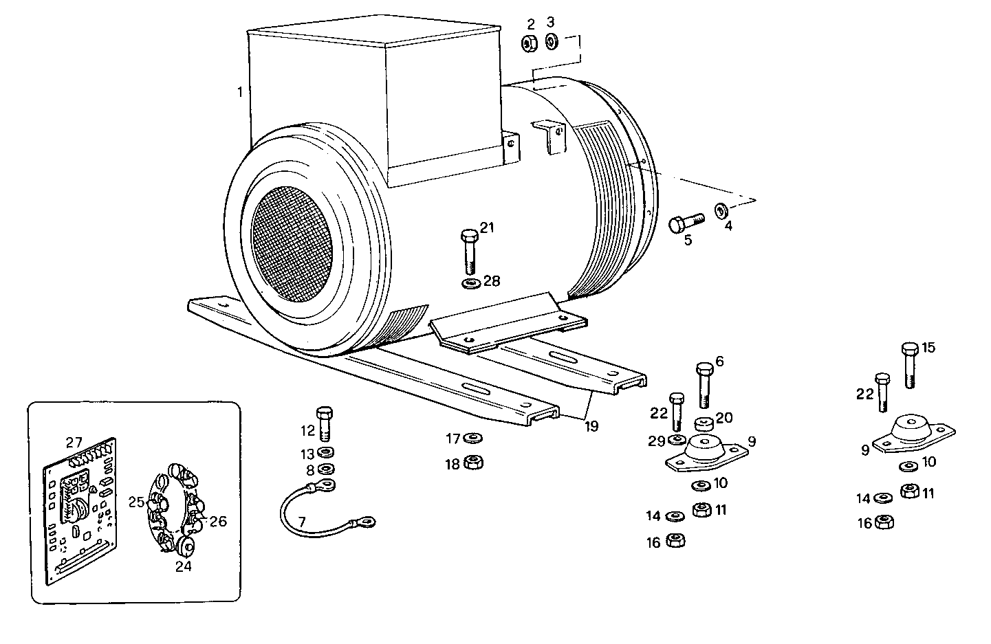 Iveco/FPT SINGLE BEARING ELECTRIC MACHINE