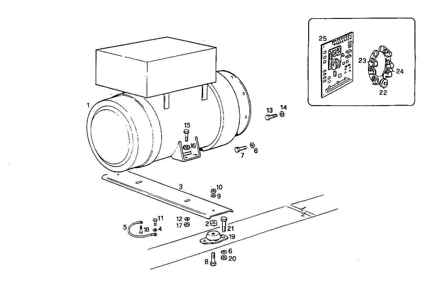 Iveco/FPT SINGLE BEARING ELECTRIC MACHINE