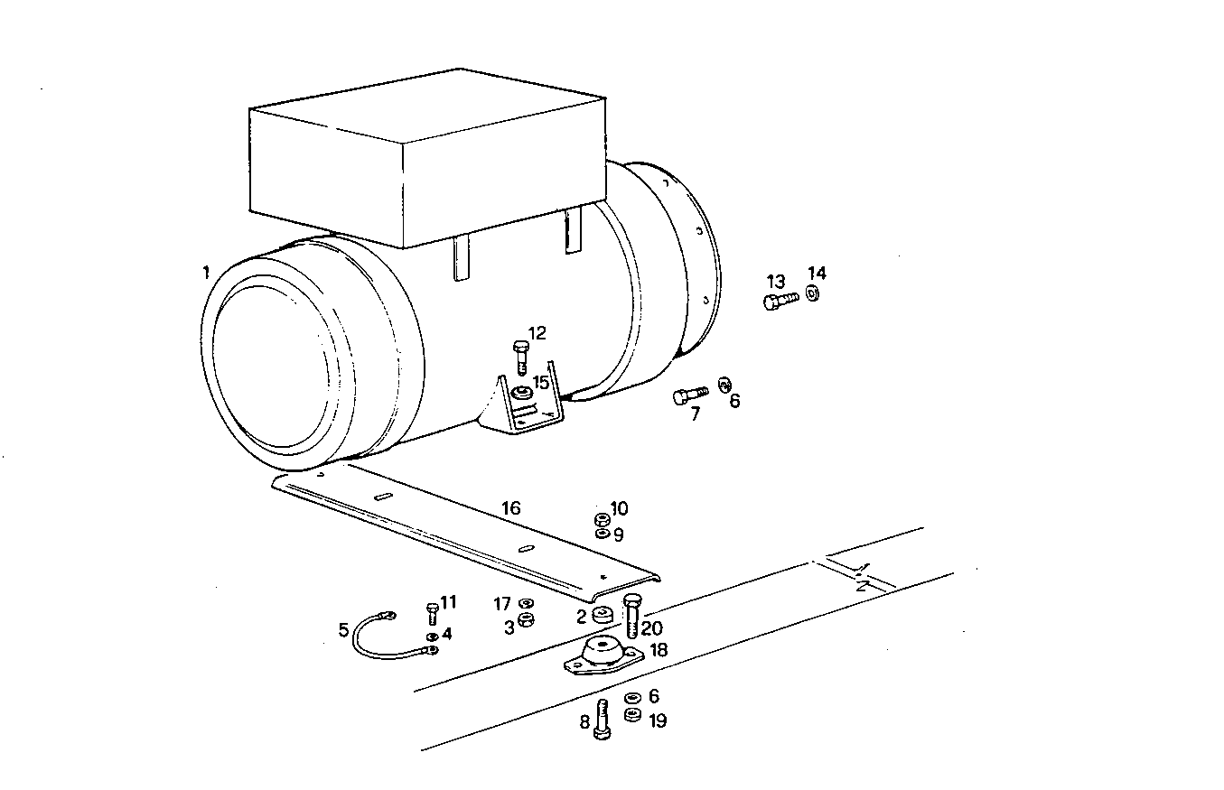 Iveco/FPT SINGLE BEARING ELECTRIC MACHINE