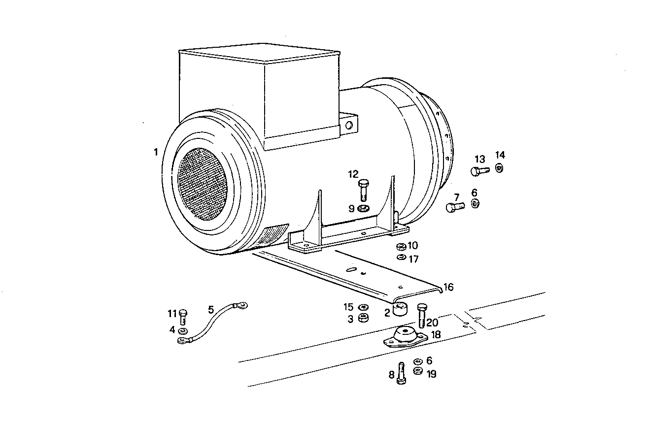 Iveco/FPT SINGLE BEARING ELECTRIC MACHINE