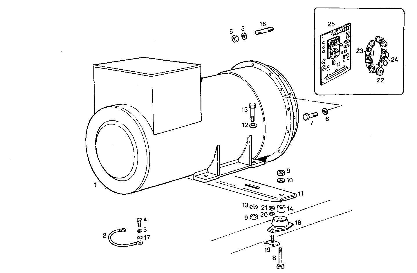 Iveco/FPT SINGLE BEARING ELECTRIC MACHINE