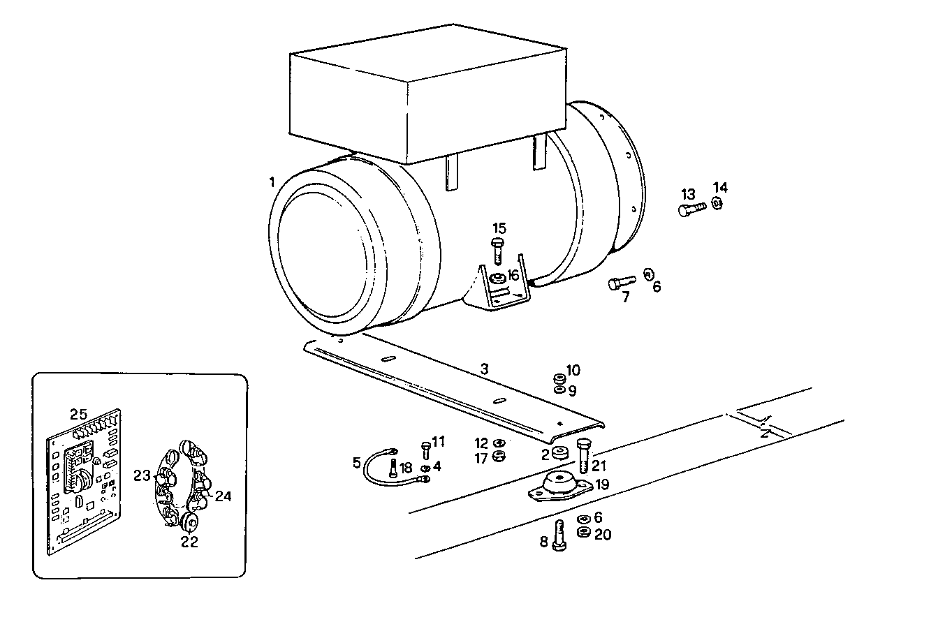 Iveco/FPT SINGLE BEARING ELECTRIC MACHINE