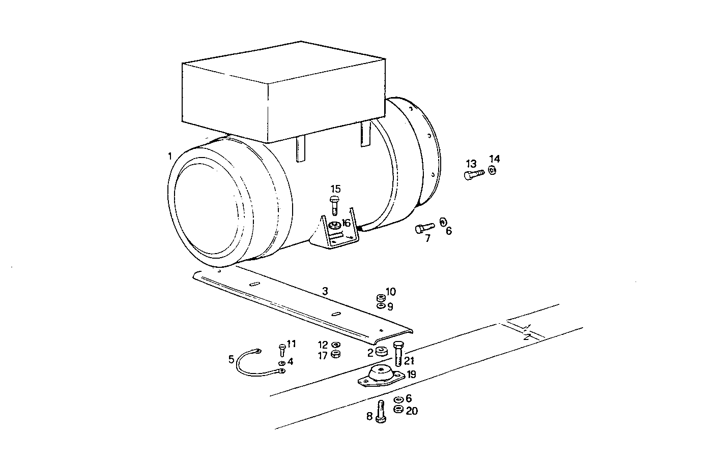 Iveco/FPT SINGLE BEARING ELECTRIC MACHINE
