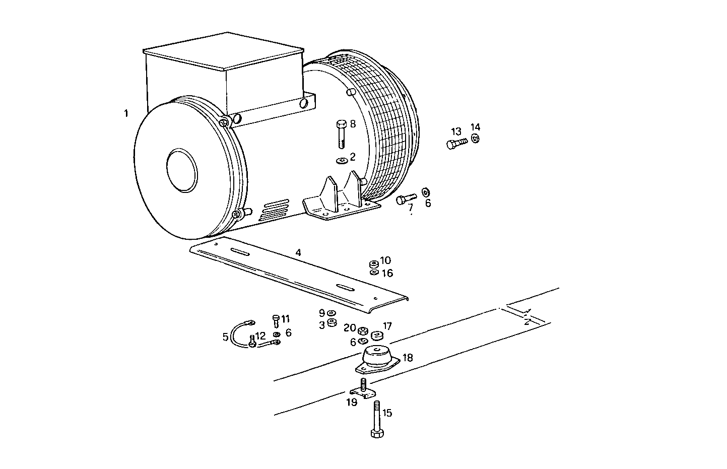 Iveco/FPT SINGLE BEARING ELECTRIC MACHINE