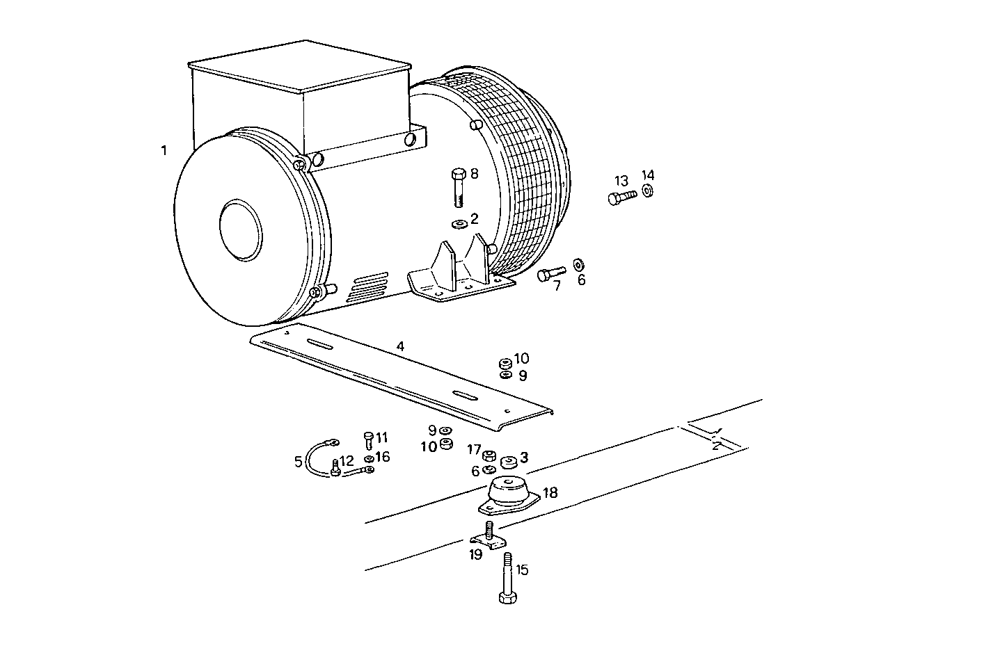 Iveco/FPT SINGLE BEARING ELECTRIC MACHINE