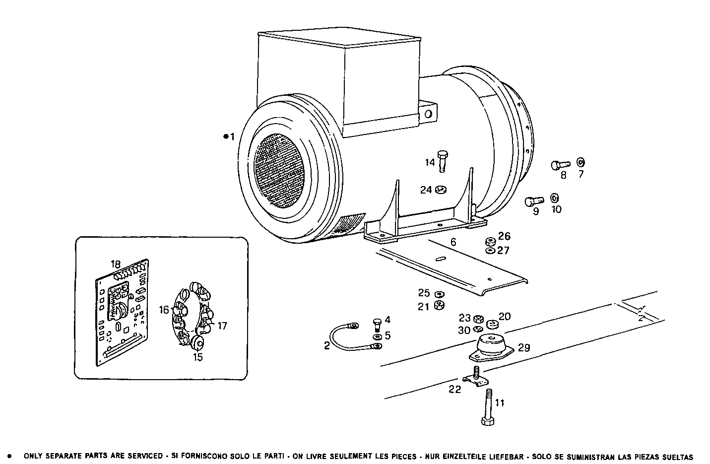 Iveco/FPT SINGLE BEARING ELECTRIC MACHINE